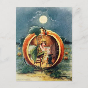Vintage Halloween Briefkaart