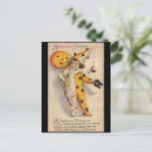 vintage Halloween Briefkaart (Staand voorkant)