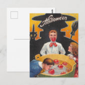 Vintage Halloween Briefkaart (Voorkant / Achterkant)