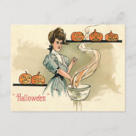 Vintage Halloween Briefkaart