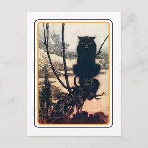 Vintage Halloween Briefkaart