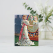 Vintage Halloween Briefkaart (Staand voorkant)