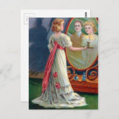 Vintage Halloween Briefkaart (Voorkant / Achterkant)