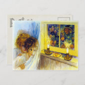 Vintage Halloween Briefkaart (Voorkant / Achterkant)