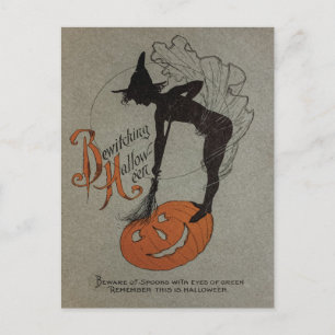 Vintage Halloween Briefkaart