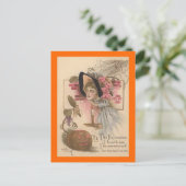 Vintage Halloween Dearest Briefkaart (Staand voorkant)