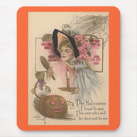Vintage Halloween Dearest Muismat (Voorkant)