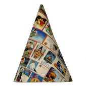 Vintage Halloween Ephemera Feesthoedjes (Rechts)