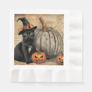 Vintage Halloween Ephemera Servet