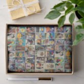 Vintage Halloween Ephemera Tissuepapier (Geschenk)