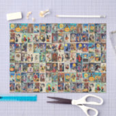 Vintage Halloween Ephemera Tissuepapier (Craft)