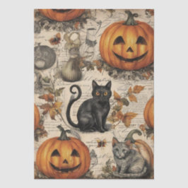 Vintage Halloween Ephemera Tissuepapier
