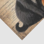 Vintage Halloween Ephemera Tissuepapier (Detail)