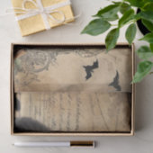 Vintage Halloween Ephemera Tissuepapier (Geschenk)