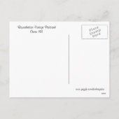 Vintage Halloween Feestdagenkaart (Achterkant)