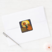 Vintage Halloween Jackolantern Sticker (Envelop)