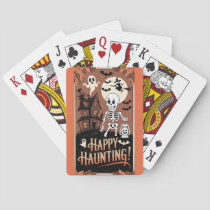 Vintage Halloween Joyeuse Pokerkaarten