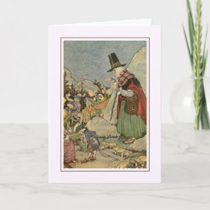 Vintage Halloween Kaart