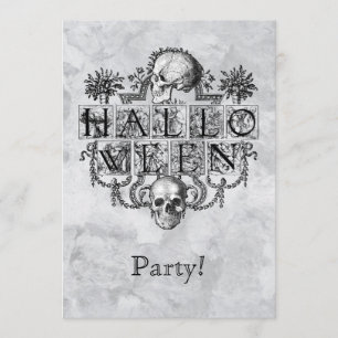 Vintage Halloween Kaart