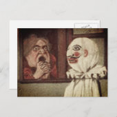 Vintage Halloween Kaart (Voorkant / Achterkant)