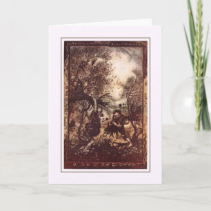 Vintage Halloween Kaart