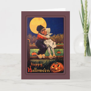Vintage Halloween Kaart