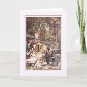 Vintage Halloween Kaart