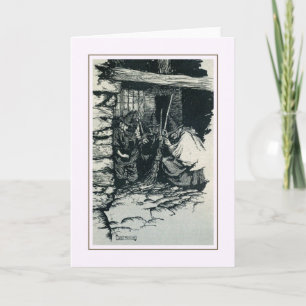 Vintage Halloween Kaart