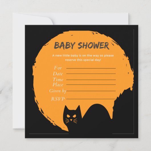 Vintage Halloween Kaart (Voorkant)