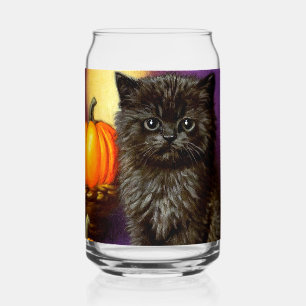 Vintage Halloween Kitten