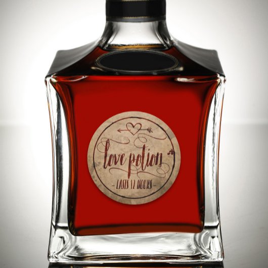Vintage Halloween Lotion Potion Étiquette