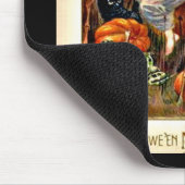 Vintage Halloween Nightmare Muismat (Hoek)