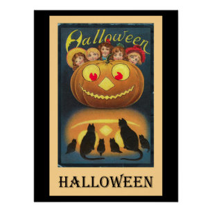Vintage Halloween Perfect Poster