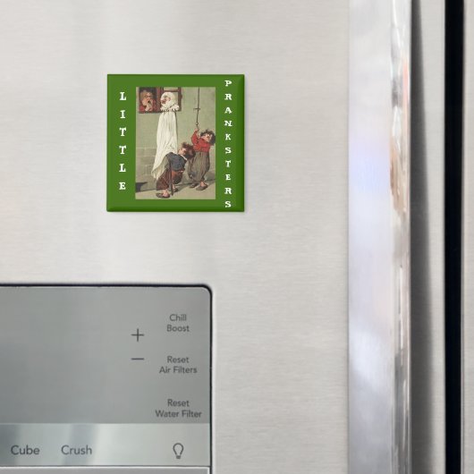 Vintage Halloween Pranksters Magneet (Insitu (Koelkast))