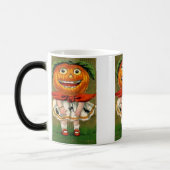 Vintage Halloween Pumpkin Head Mok (Links)
