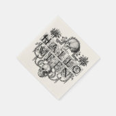 Vintage Halloween Servet (Hoek)