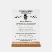 Vintage Halloween Spooktacular Signature Cocktail (Recto)