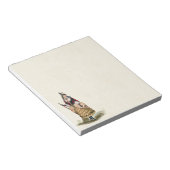 Vintage Halloween Witch Notitieblok (Schuin)