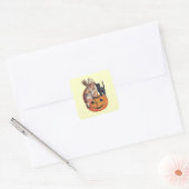 Vintage Halloween Witch Sticker (Envelop)