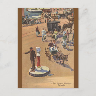 Vintage Hamilton Bermuda Briefkaart