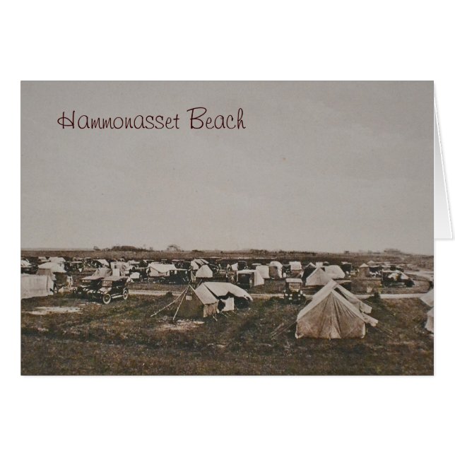 Vintage Hammonasset Wenskaart (Voorkant Horizontaal)