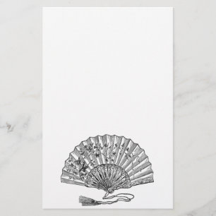 Vintage Hand Fan Briefpapier