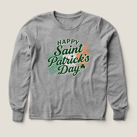 Vintage Happy Saint Patrick's day (Motif recto)
