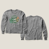 Vintage Happy Saint Patrick's day (Motif recto et verso)