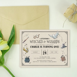 Vintage Harry Potter Eerste Verjaardag Briefkaart