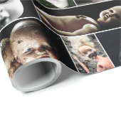 Vintage Haunted Dolls Wrapping Paper Cadeaupapier (Rol Hoek)