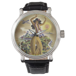 Vintage Hawaii 2 Horloge