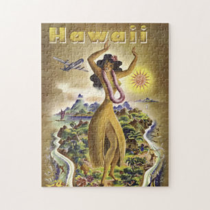 Vintage Hawaii 2 Legpuzzel