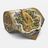 Vintage Hawaii 2 Stropdas (Opgerold)