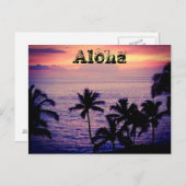 Vintage Hawaii Briefkaart (Voorkant / Achterkant)